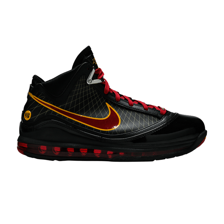 Nike Air Max LeBron 7 'Fairfax' — Black/Varsity Red/Varsity Maize