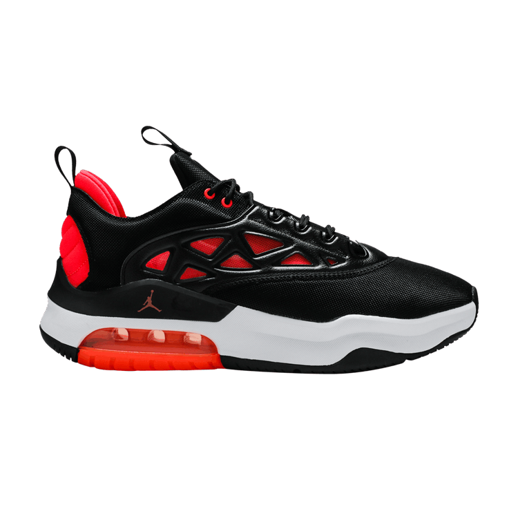 Nike Wmns Jordan Air Max 200 XX 'Bright Crimson' — Black/Bright Crimson/White
