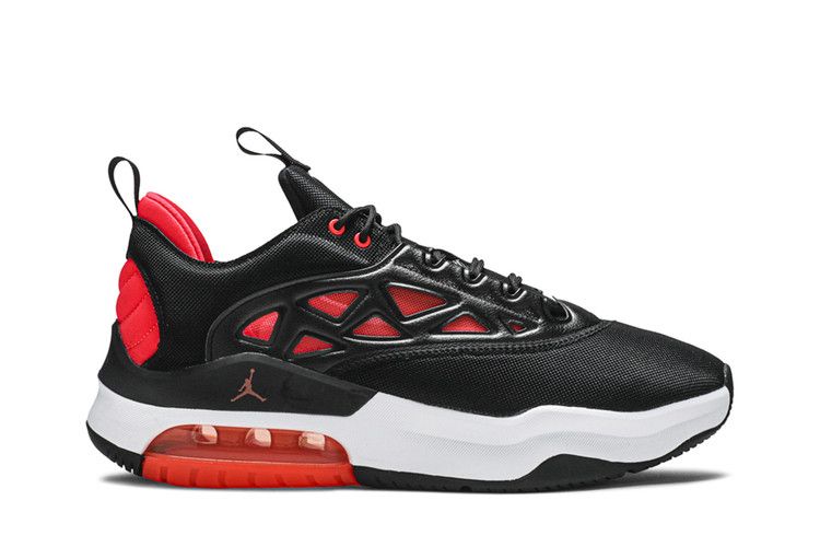 Nike Wmns Jordan Air Max 200 XX 'Bright Crimson' — Black/Bright Crimson/White