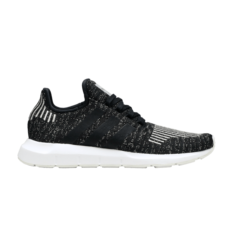 Adidas Wmns Swift Run 'Core Black' — Core Black/Silver Metallic/Footwear White
