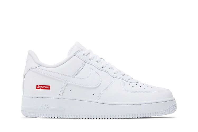 Supreme x Nike Air Force 1 Low 'Box Logo - White' — White/White (2)