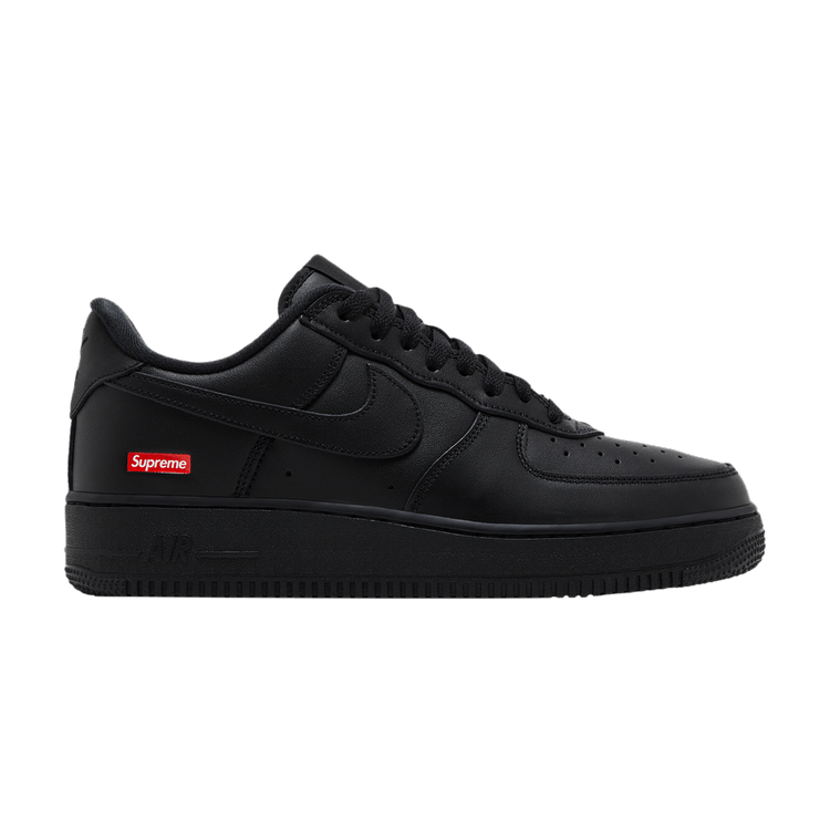Supreme x Nike Air Force 1 Low 'Box Logo - Black' — Box Logo - Black