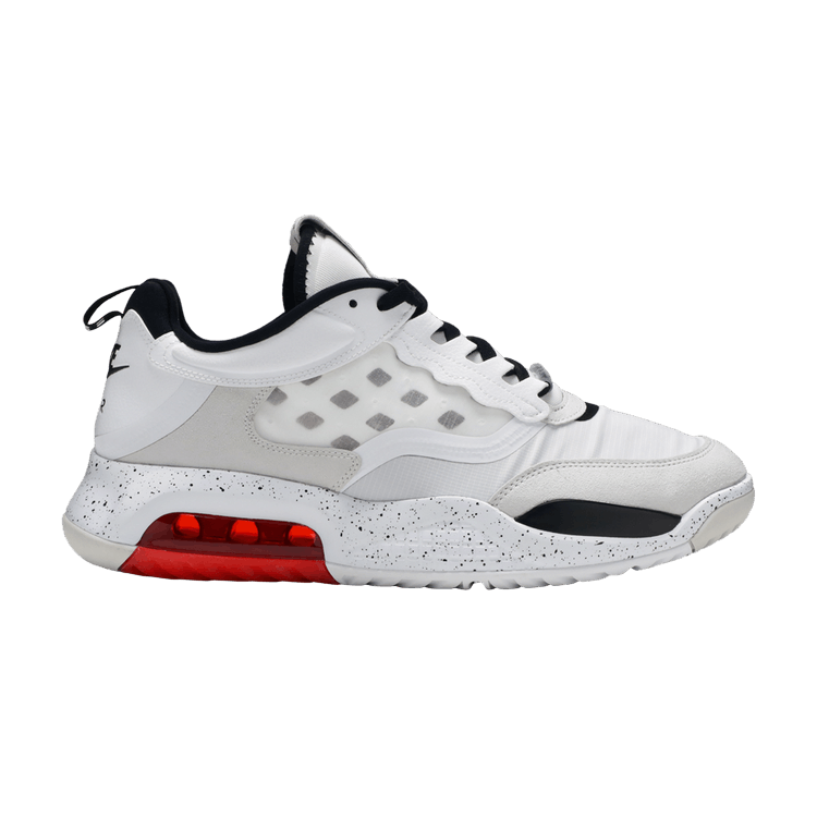 Nike Jordan Air Max 200 XX 'Challenge Red' — White/Challenge Red/Vast Grey/Black