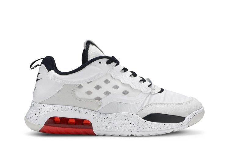 Nike Jordan Air Max 200 XX 'Challenge Red' — White/Challenge Red/Vast Grey/Black