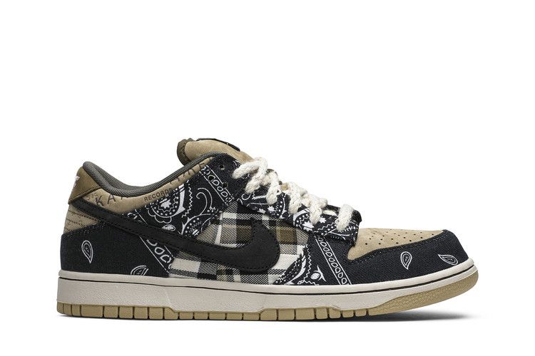 Travis Scott x Nike Dunk Low Premium QS SB 'Cactus Jack' — Black/Parachute Beige/Petra Brown (2)
