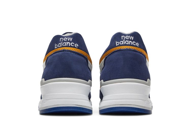 New Balance 997 Made in USA 'Navy Mustard' — Navy/White/Mustard