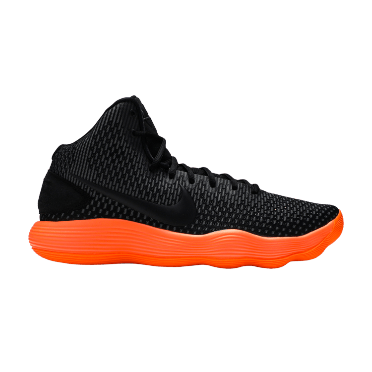 Nike Hyperdunk 2017 'Black Total Orange' — Black/Black/Total Orange