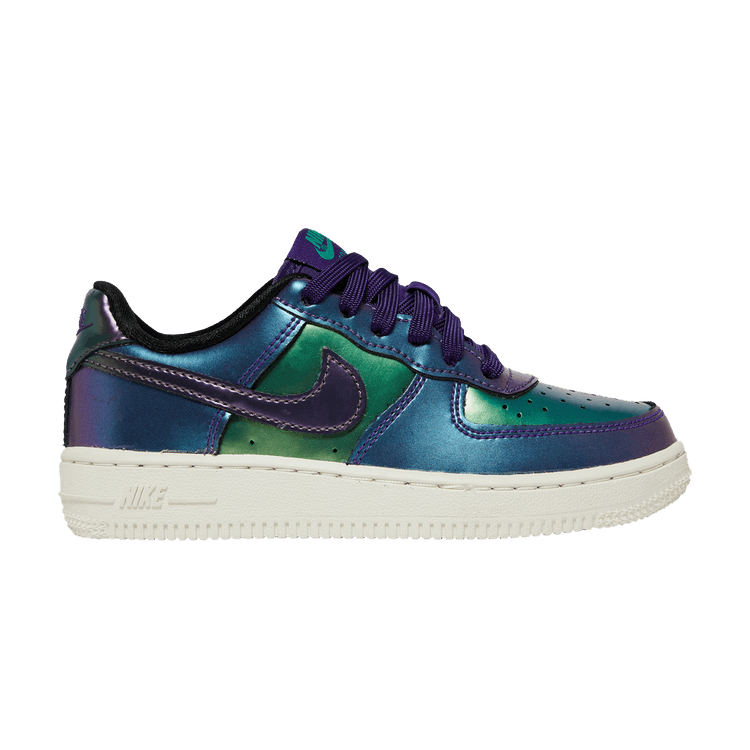 Nike Force 1 Low LV8 PS 'Purple Neptune Green' — Court Purple/Neptune Green/Black/Rush Pink