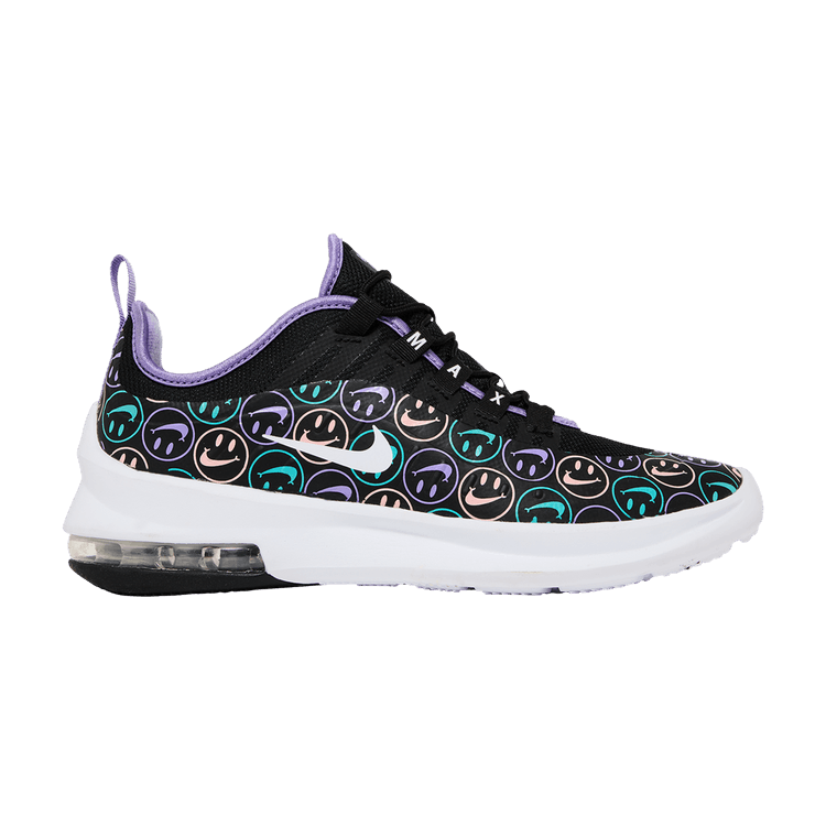 Air Max Axis Print GS 'Have A Nike Day' — Black/White/Space Purple/Hyper Jade
