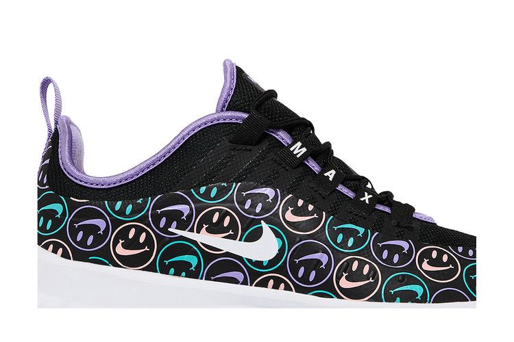 Air Max Axis Print GS 'Have A Nike Day' — Black/White/Space Purple/Hyper Jade