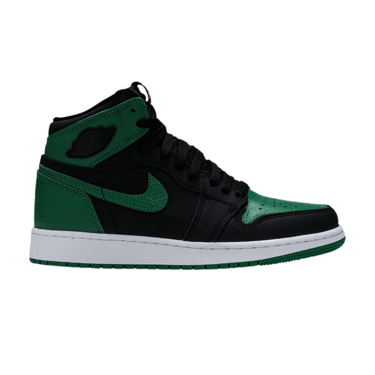 Air Jordan 1 Retro High OG GS 'Pine Green 2.0' — Black/Pine Green/White/Gym Red