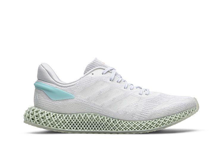 Parley x adidas 4D Run 1.0 LTD 'Blue Spirit' — Cloud White/Cloud White/Blue Spirit