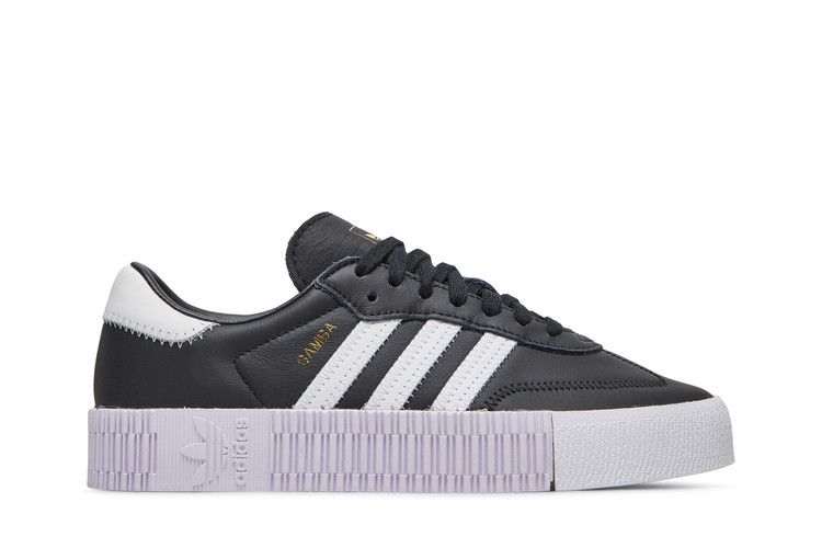 Adidas Wmns Sambarose 'Purple Tint' — Core Black/Footwear White/Purple Tint