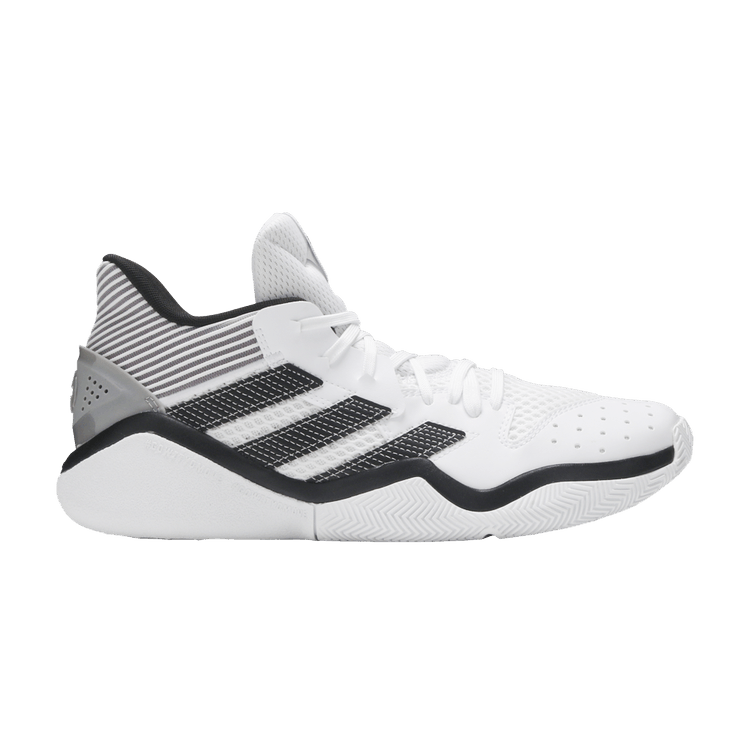 Adidas Harden Stepback 'Footwear White' — Footwear White/Core Black/Dove Grey