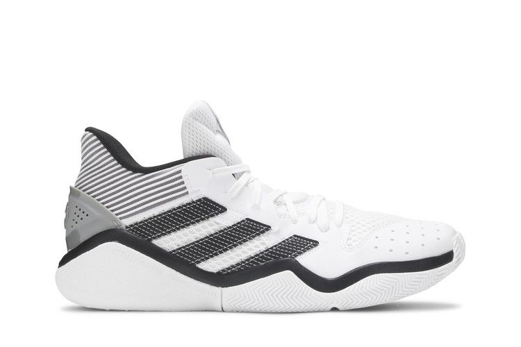 Adidas Harden Stepback 'Footwear White' — Footwear White/Core Black/Dove Grey