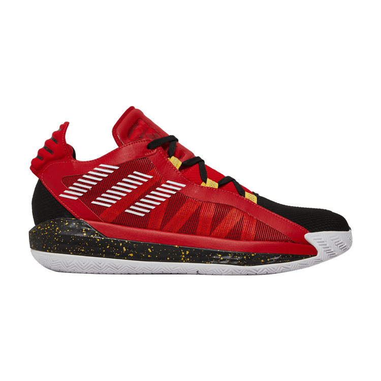 Adidas Dame 6 GCA 'Chinese New Year' — Scarlet/Gold Metallic/Core Black