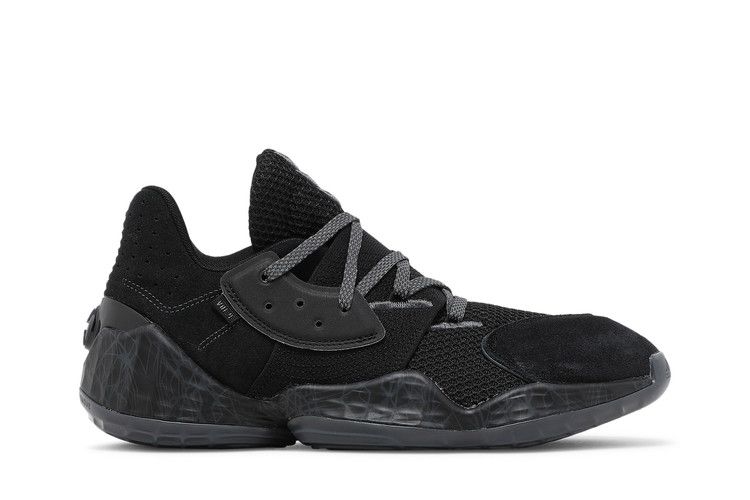 adidas Harden Vol.4 GCA 'Lights Out' — Core Black/Core Black/Solid Grey