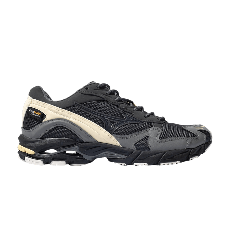Mizuno Wave Rider 10 'Cordura Pack - Black Sand Quiet Shade' — Black Sand/Quiet Shade