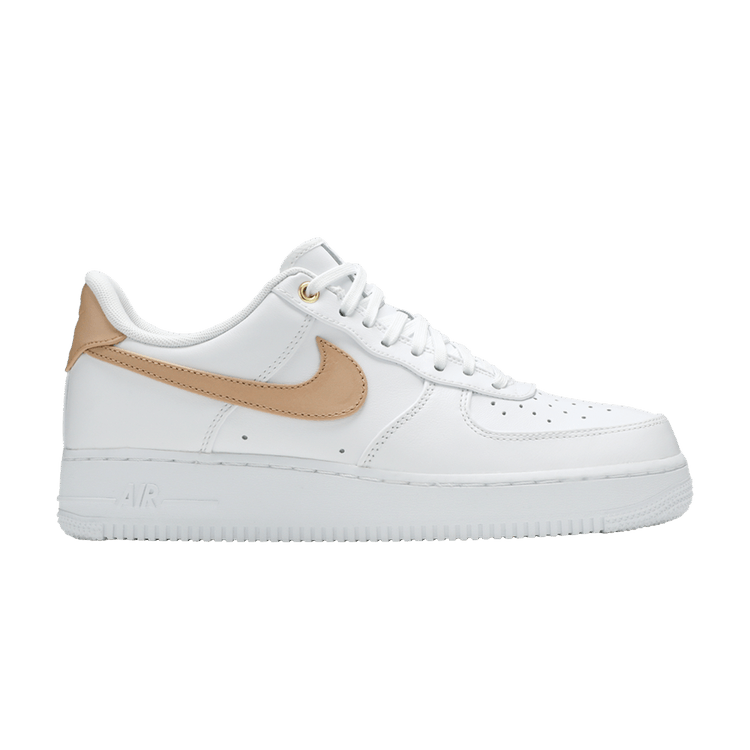 Nike Air Force 1 Premium 'Vachetta Tan Swoosh' — White/Vachetta Tan