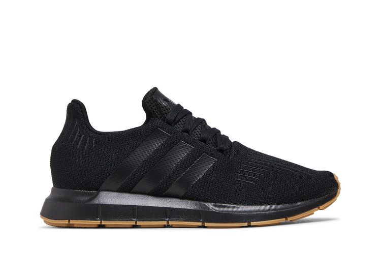 adidas Swift Run 'Black Gum' — Core Black/Core Black/Gum Four