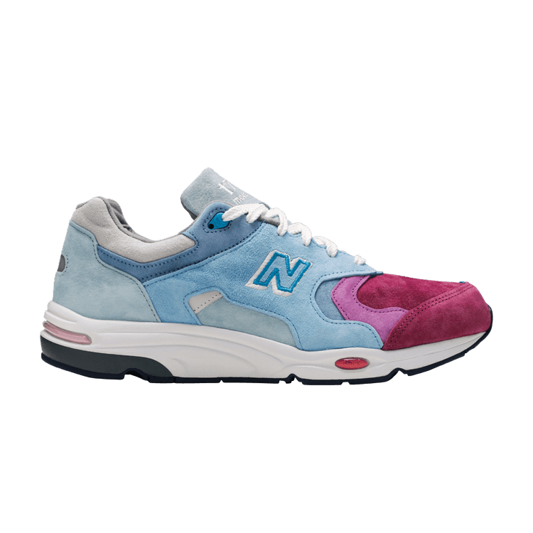 Kith x New Balance 1700 Made in USA 'The Colorist - Pink Toe' — Dragon Fruit/Blue Infinity/Lynx Blue