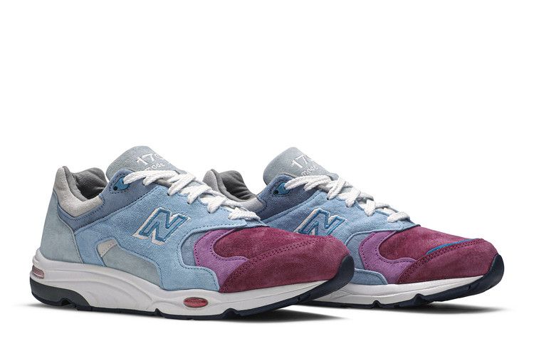Kith x New Balance 1700 Made in USA 'The Colorist - Pink Toe' — Dragon Fruit/Blue Infinity/Lynx Blue