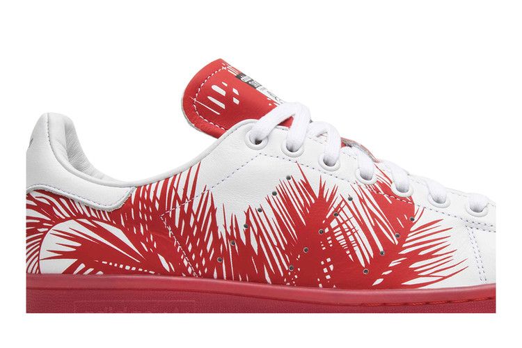 Pharrell x BBC x adidas Stan Smith 'Palm Tree Pack' — ftwht/red/red