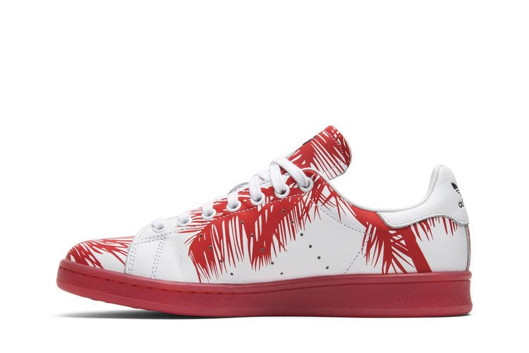 Pharrell x BBC x adidas Stan Smith 'Palm Tree Pack' — ftwht/red/red