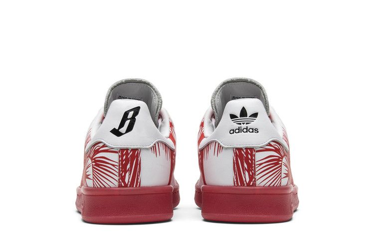 Pharrell x BBC x adidas Stan Smith 'Palm Tree Pack' — ftwht/red/red