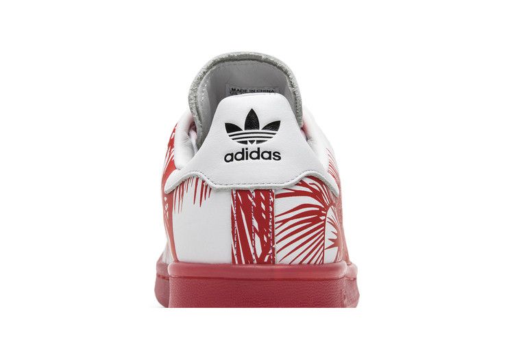 Pharrell x BBC x adidas Stan Smith 'Palm Tree Pack' — ftwht/red/red