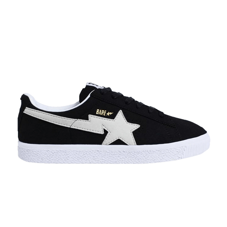 BAPE Crapesta FS-005 Low 'Black' — Black/White