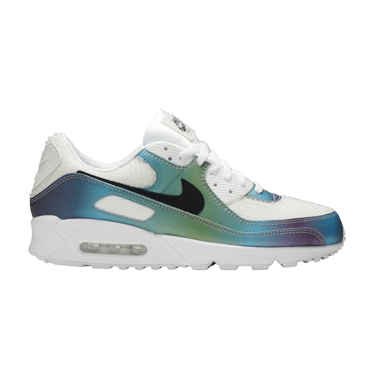 Nike Air Max 90 'Bubble Pack' — Summit White/Black/Multi Color/White