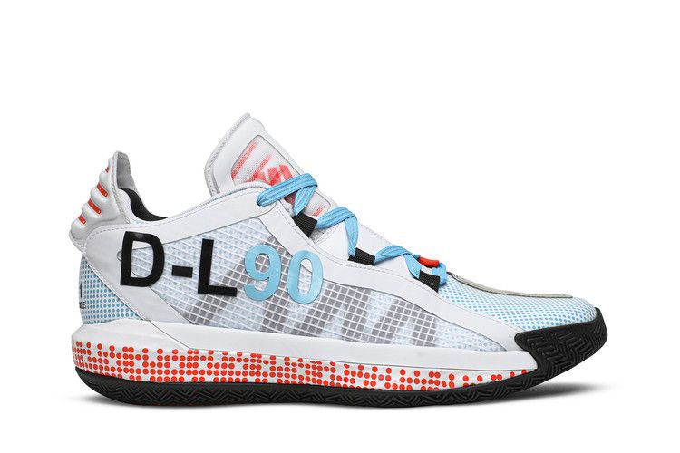 Pusha T x adidas Dame 6 'I Am My Own Fan' — Cloud White/Core Black/Solar Red