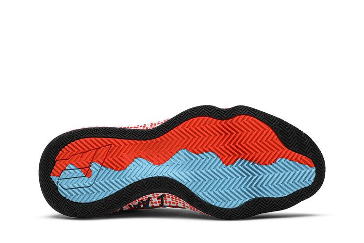 Pusha T x adidas Dame 6 'I Am My Own Fan' — Cloud White/Core Black/Solar Red