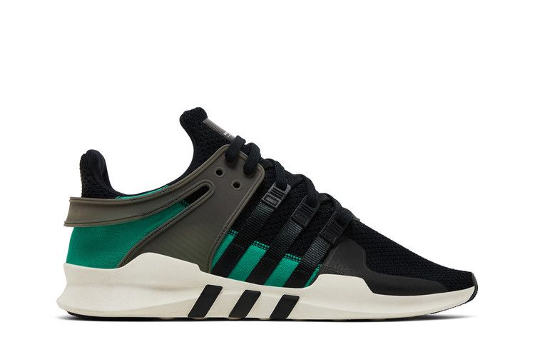 Adidas Equipment Support ADV 'Sub Green' — Core Black/Sub Green/Vintage White