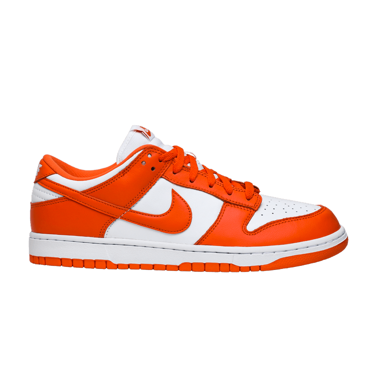 Nike Dunk Low Retro SP 'Syracuse' — White/Orange Blaze