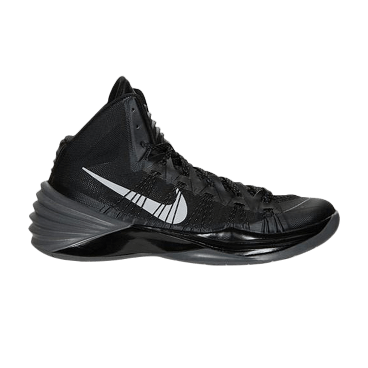 Nike Hyperdunk 2013 — Black/Metallic Silver-Dark Grey