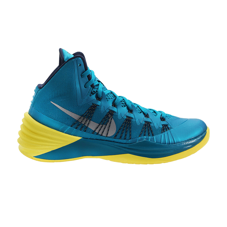 Nike Hyperdunk 2013 — Teal/Navy-Yellow