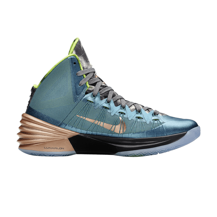 Nike Hyperdunk 2013 'Kyrie Irving' — Mineral Teal/Metallic Red Bronze-Volt