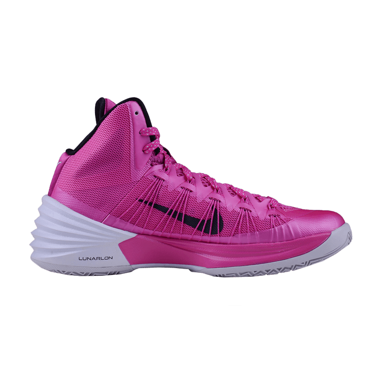 Nike Hyperdunk 2013 'Think Pink' — Pink Fire/Black-Pure Platinum