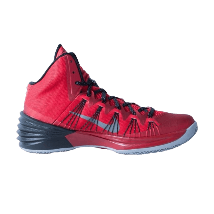 Nike Hyperdunk 2013 — University Red/Metallic Silver-Black