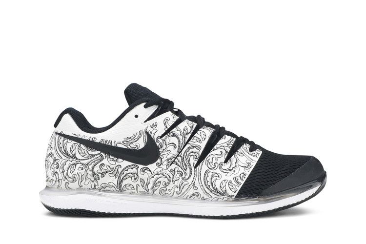 Nike Air Zoom Vapor X 'Rococo Pattern' — White/Black/White