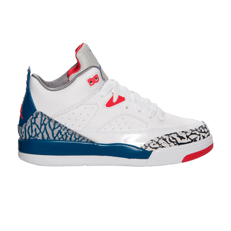 Air Jordan Son of Mars Low PS 'True Blue' — White/True Blue/Fire Red/Cement Grey