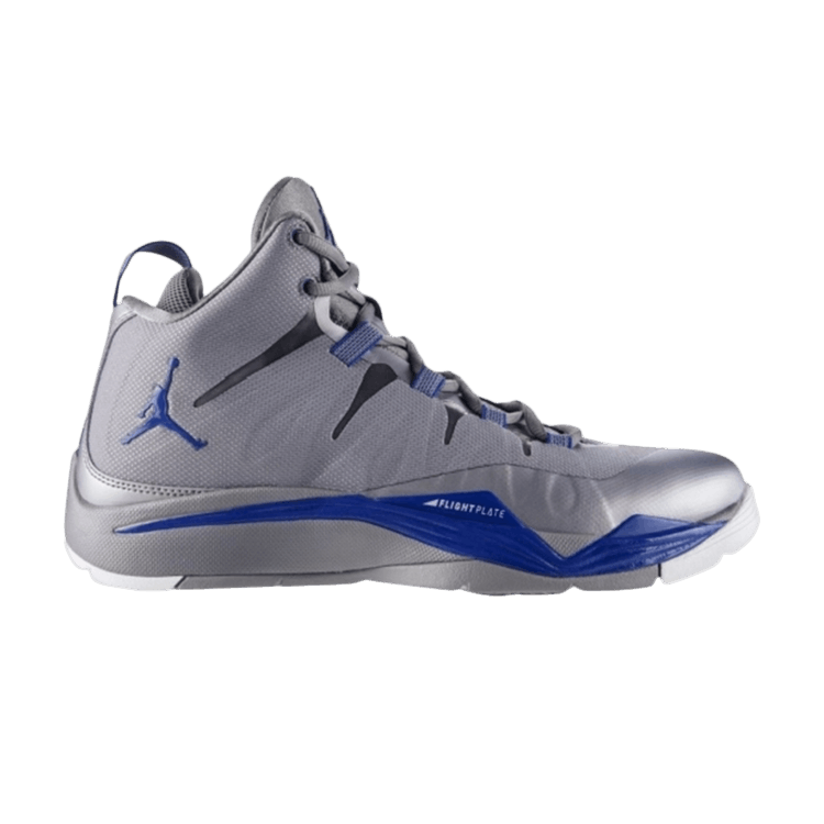 Air Jordan Super.Fly 2 'Cement Grey' — Cement Grey/University Blue-Game Royal-White