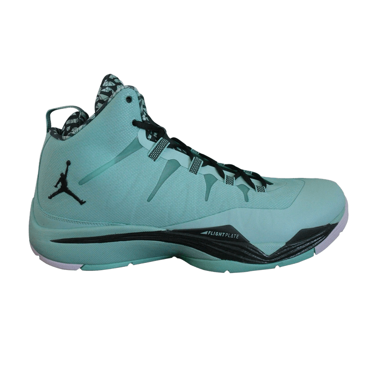 Air Jordan Super.Fly 2 — green glow/black spruce-white