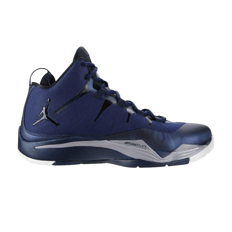 Air Jordan Super.Fly 2 'Midnight Navy' — Midnight Navy/Black-Cement Grey-White