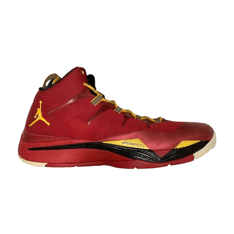 Air Jordan Super.Fly 2 'Gym Red University Gold' — Gym Red/University Gold/Black/White