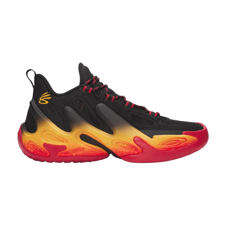 GOAT x Under Armour Curry 13 Low 'Mane Attraction' — Black/Yellow-Red