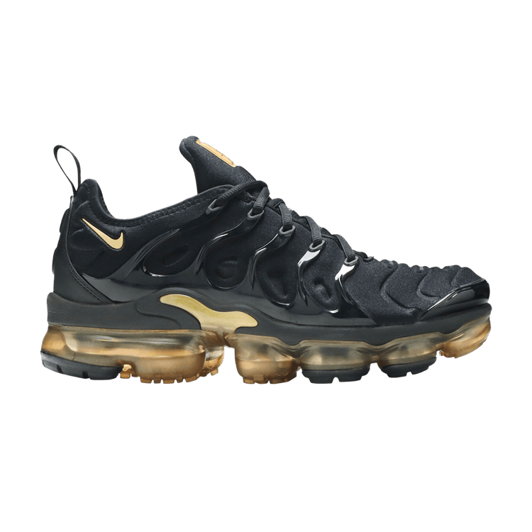 Nike Air VaporMax Plus 'Black Gold' — Black/Metallic Gold