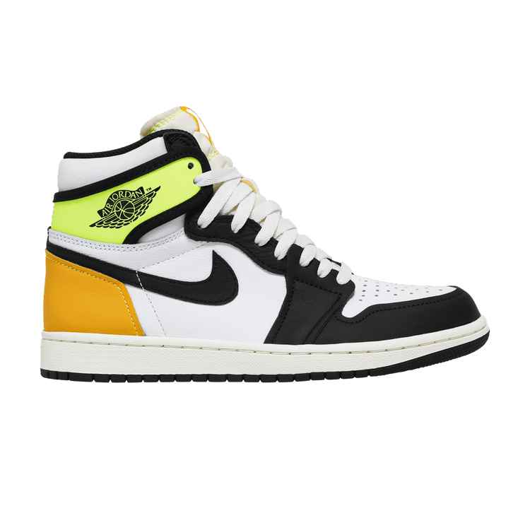 Air Jordan 1 Retro High OG 'Volt Gold' — White/Volt/University Gold/Black